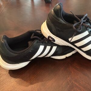 adidas Black and White Men's Golf Sneakers